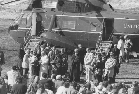 Pope John Paul II's visit to Iowa